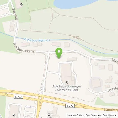 Standortübersicht der Tankstelle Senger NEO GmbH in 32545 Bad Oeynhausen