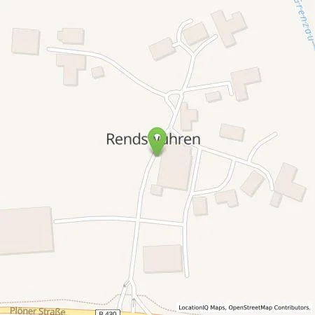 Standortübersicht der Tankstelle Stadtwerke Lübeck Energie GmbH in 24619 Rendswühren