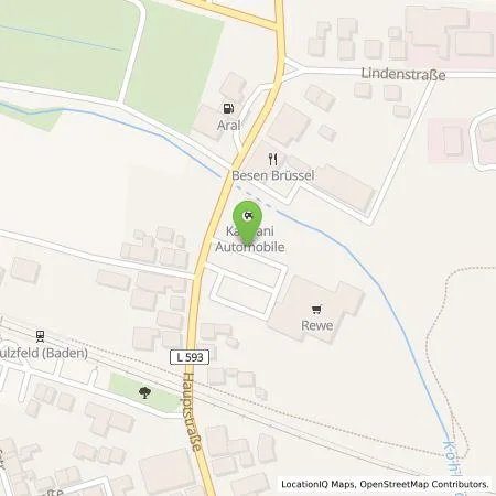 Standortübersicht der Tankstelle Shell Deutschland GmbH in 75056 Sulzfeld