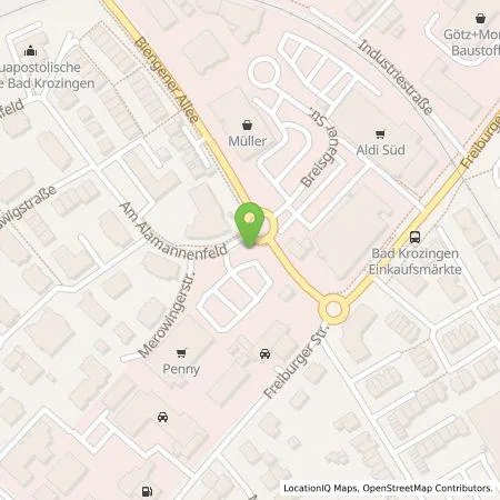 Standortübersicht der Tankstelle Shell Deutschland GmbH in 79189 Bad Krozingen