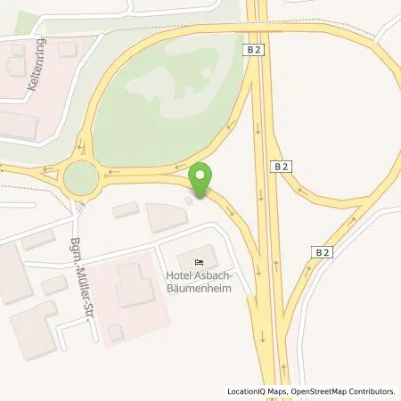 Standortübersicht der Tankstelle Shell Deutschland GmbH in 86663 Asbach-Bäumenheim