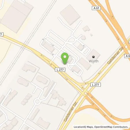 Standortübersicht der Tankstelle Shell Deutschland GmbH in 41189 Mönchengladbach