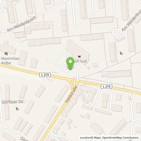 Standortübersicht der Tankstelle ALDI SÜD Immobilienverwaltungs-GmbH & Co. oHG in 51381 Leverkusen