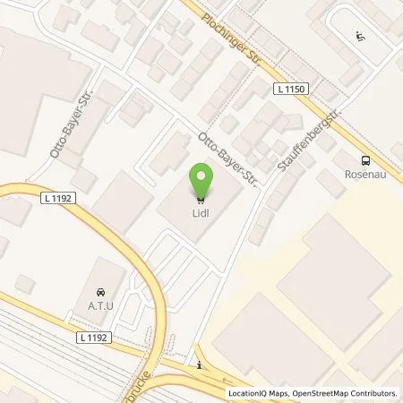 Standortübersicht der Tankstelle Lidl Dienstleistung GmbH & Co. KG in 73730 Esslingen am Neckar