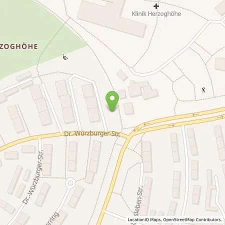 Standortübersicht der Tankstelle Stadtwerke Bayreuth Holding GmbH in 95445 Bayreuth