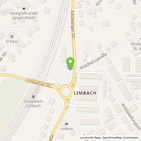 Standortübersicht der Tankstelle Stadtdienste Schwabach GmbH in 91126 Schwabach