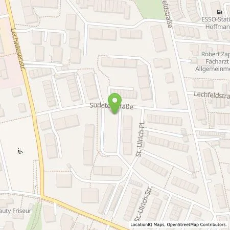 Standortübersicht der Tankstelle Energieversorgung Landsberg GmbH & Co. KG in 86899 Landsberg am Lech