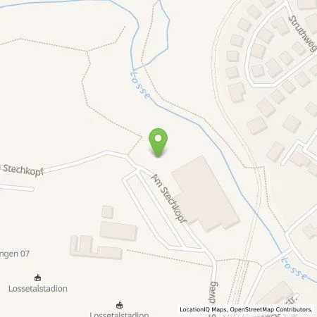 Standortübersicht der Tankstelle TEAG Mobil GmbH in 34260 Kaufungen