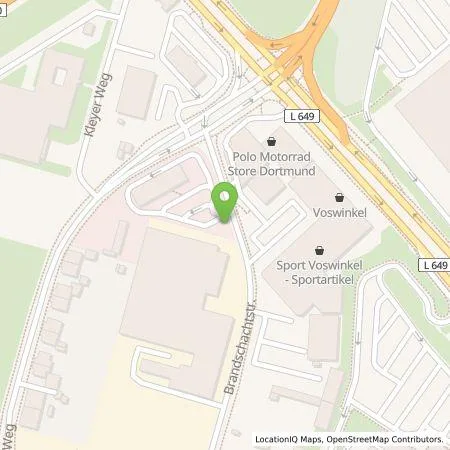 Standortübersicht der Tankstelle EWE Go GmbH in 44149 Dortmund