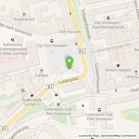 Standortübersicht der Tankstelle E.ON Drive GmbH in 14471 Potsdam