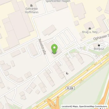 Standortübersicht der Tankstelle ALDI Nord Deutschland Stiftung & Co. KG in 58089 Hagen