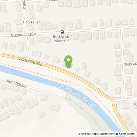 Standortübersicht der Tankstelle Julien Busch in 48531 Nordhorn