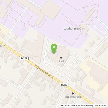 Standortübersicht der Tankstelle ALDI Nord Deutschland Stiftung & Co. KG in 42659 Solingen