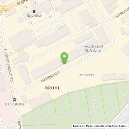 Standortübersicht der Tankstelle Abfallwirtschaft und Stadtreinigung Freiburg GmbH in 79108 Freiburg im Breisgau