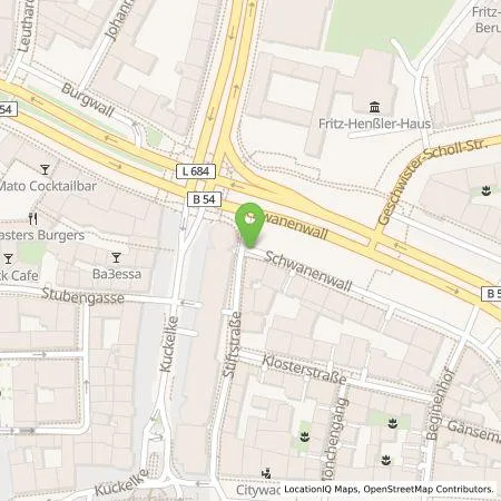 Standortübersicht der Tankstelle E.ON Drive GmbH in 44135 Dortmund