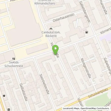 Standortübersicht der Tankstelle N-ERGIE Aktiengesellschaft in 90459 Nürnberg