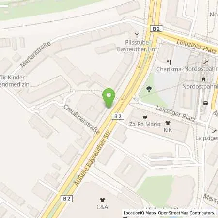 Standortübersicht der Tankstelle N-ERGIE Aktiengesellschaft in 90409 Nürnberg