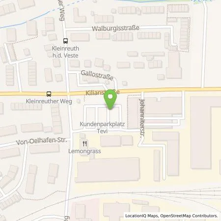 Standortübersicht der Tankstelle N-ERGIE Aktiengesellschaft in 90425 Nürnberg