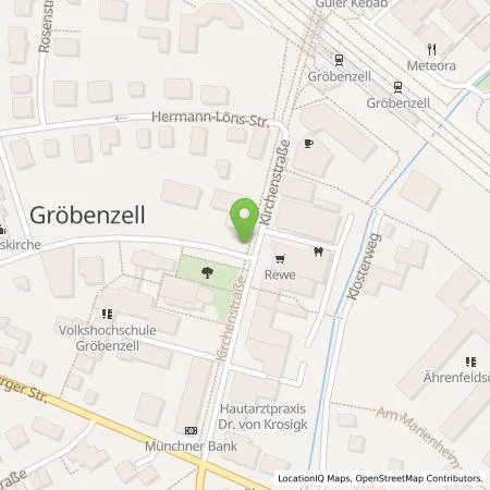 Standortübersicht der Tankstelle KommEnergieGmbH in 82194 Gröbenzell