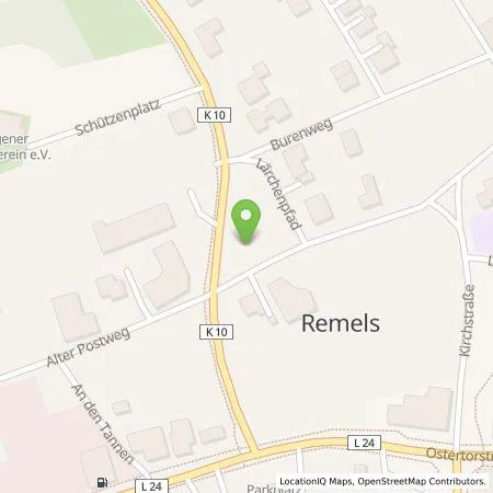 Standortübersicht der Tankstelle EWE Go HOCHTIEF Ladepartner GmbH & Co. KG in 26670 Uplengen