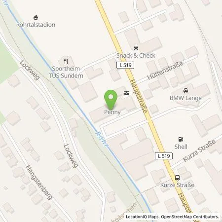 Standortübersicht der Tankstelle EnBW mobility+ AG und Co.KG in 59846 Sundern (Sauerland)
