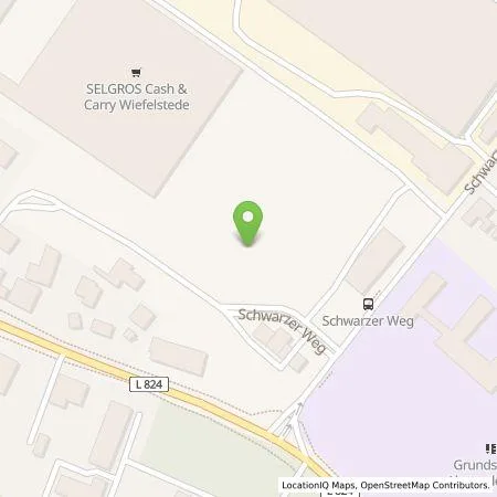 Standortübersicht der Tankstelle amperio GmbH in 26215 Wiefelstede