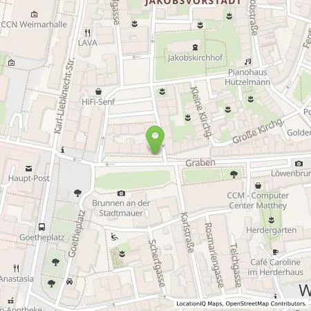 Standortübersicht der Tankstelle Stadtwerke Weimar Stadtversorgungs-GmbH in 99423 Weimar