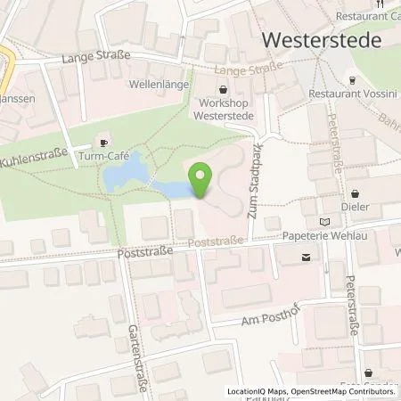 Standortübersicht der Tankstelle EWE Go GmbH in 26655 Westerstede