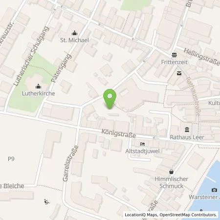 Standortübersicht der Tankstelle EWE Go GmbH in 26789 Leer