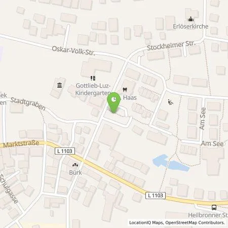 Standortübersicht der Tankstelle EnBW Ostwürttemberg DonauRies AG in 74363 Güglingen