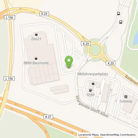 Standortübersicht der Tankstelle EWE Go GmbH in 28832 Achim