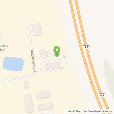 Standortübersicht der Tankstelle EWE Go GmbH in 07907 Schleiz