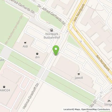 Standortübersicht der Tankstelle NEW Niederrhein Energie und Wasser GmbH in 41179 Mönchengladbach