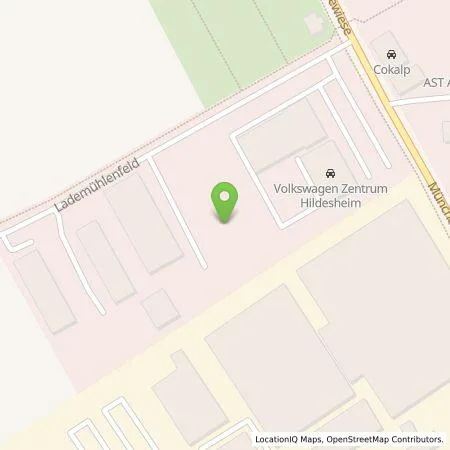 Standortübersicht der Tankstelle CB Automobile GmbH in 31137 Hildesheim