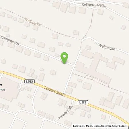 Standortübersicht der Tankstelle Westfalen Weser Ladeservice GmbH in 37627 Stadtoldendorf