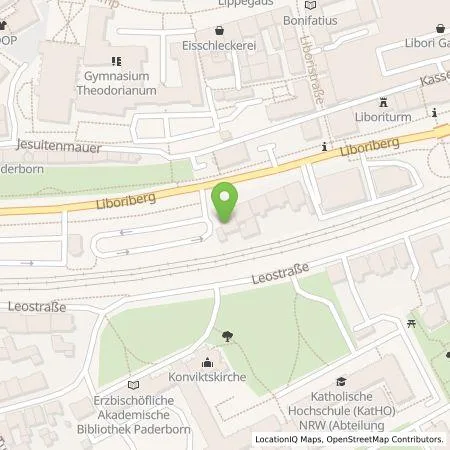 Standortübersicht der Tankstelle Westfalen Weser Ladeservice GmbH in 33098 Paderborn