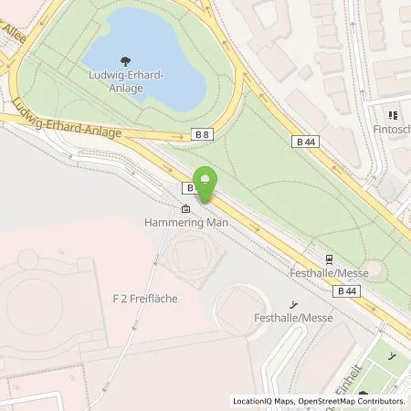 Standortübersicht der Tankstelle E.ON Drive Infrastructure GmbH in 60327 Frankfurt am Main