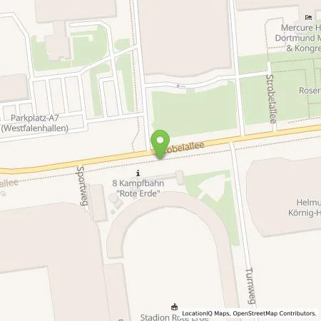 Standortübersicht der Tankstelle E.ON Drive Infrastructure GmbH in 44139 Dortmund