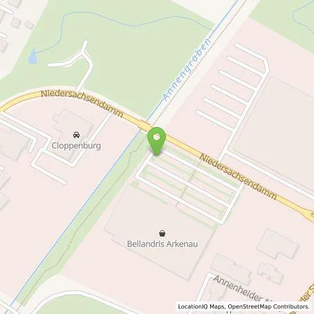 Standortübersicht der Tankstelle EWE Go GmbH in 27751 Delmenhorst