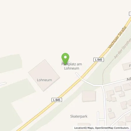 Standortübersicht der Tankstelle EWE Go GmbH in 49393 Lohne (Oldenburg)