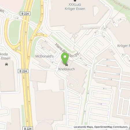 Standortübersicht der Tankstelle Mercedes-Benz High-Power Charging Europe GmbH in 45127 Essen