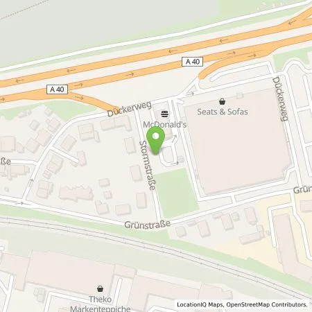 Standortübersicht der Tankstelle EWE Go GmbH in 44867 Bochum