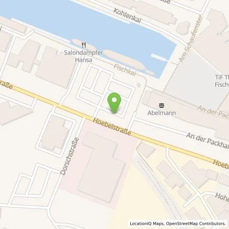 Standortübersicht der Tankstelle EWE Go GmbH in 27572 Bremerhaven