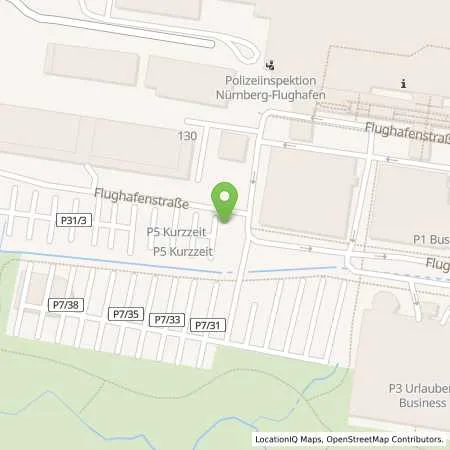 Standortübersicht der Tankstelle N-ERGIE Aktiengesellschaft in 90411 Nürnberg