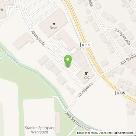 Standortübersicht der Tankstelle EWE Go GmbH in 31162 Bad Salzdetfurth