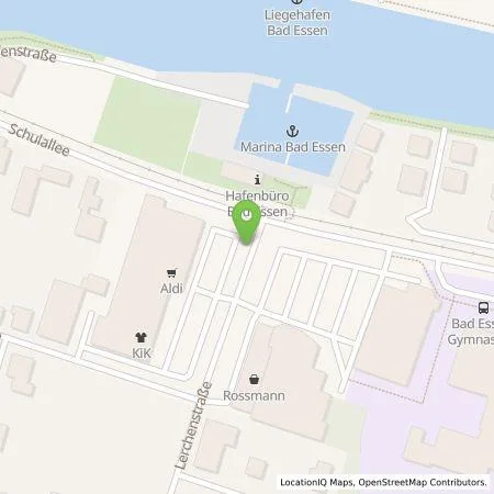 Standortübersicht der Tankstelle Osnabrücker Parkstätten-Betriebsgesellschaft mbH in 49152 Bad Essen