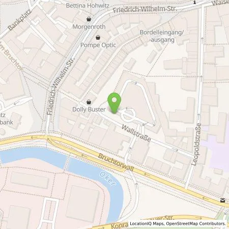 Standortübersicht der Tankstelle E.ON Drive GmbH in 38100 Braunschweig