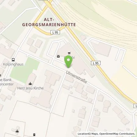 Standortübersicht der Tankstelle Vattenfall Smarter Living GmbH in 49124 Georgsmarienhütte