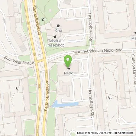 Standortübersicht der Tankstelle Vattenfall Smarter Living GmbH in 18106 Rostock