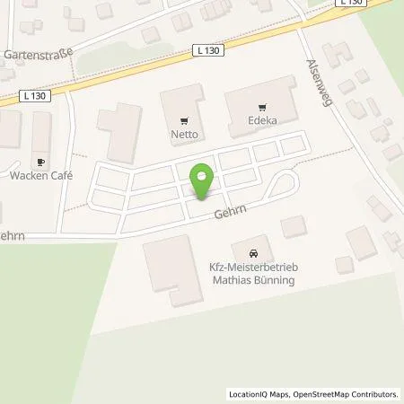 Standortübersicht der Tankstelle Vattenfall Smarter Living GmbH in 25596 Wacken